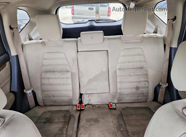 5J6RW2H56HL025667 2017 HONDA CR-V Желто-коричневый Вид задней части салона