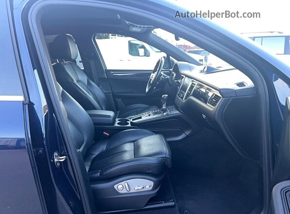 WP1AB2A5XJLB34419 2018 PORSCHE MACAN Синий Вид сзади