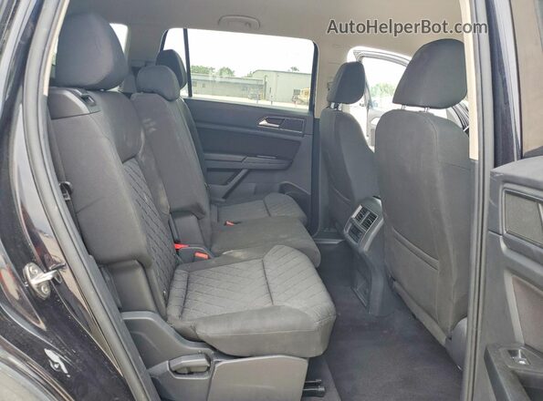 1V2AP2CA0KC590393 2019 VOLKSWAGEN ATLAS Black Widok komory silnika