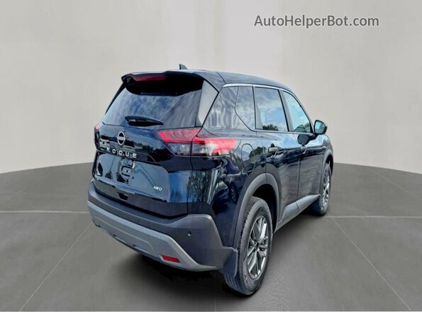 5N1BT3AB0PC684165 2023 NISSAN ROGUE Black Widok z przodu