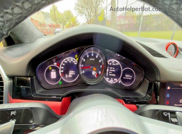 WP1BG2AY1NDA56239 2022 PORSCHE CAYENNE Белый Вид щитка приборов