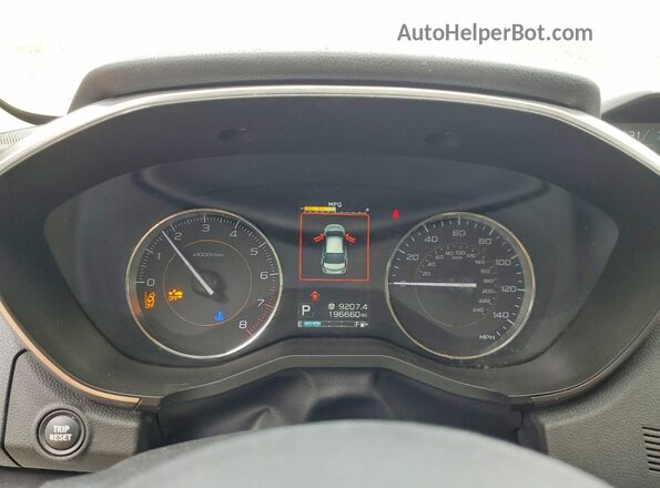 JF2GTAMC7K8275029 2019 SUBARU CROSSTREK Red Հետևի նստատեղերի տեսք