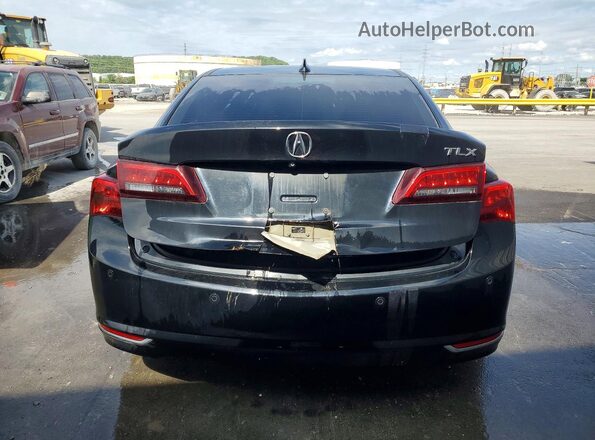 19UUB2F73GA007462 2016 ACURA TLX Черный Вид салона спереди
