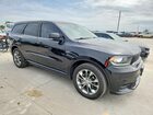 2019 Dodge Durango Gt Black vin: 1C4RDHDG7KC824466