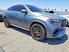 2024 Mercedes-benz Gle Coupe 63 S 4matic Amg Gray vin: 4JGFD8KB3RB082749