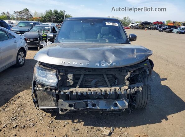 SALGS2FE6HA328061 2017 LAND ROVER RANGE Серый Вид сзади