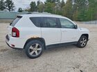 2017 Jeep Compass Latitude Белый vin: 1C4NJCEB8HD185871