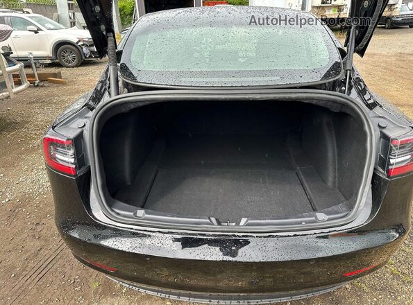 5YJ3E1EA9MF017683 2021 TESLA MODEL 3 Черный Вид подкапотного пространства