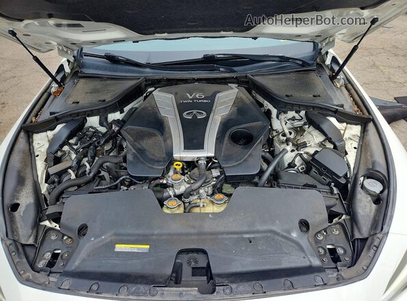 JN1EV7AR0JM443968 2018 INFINITI Q50 Белый Вид подкапотного пространства