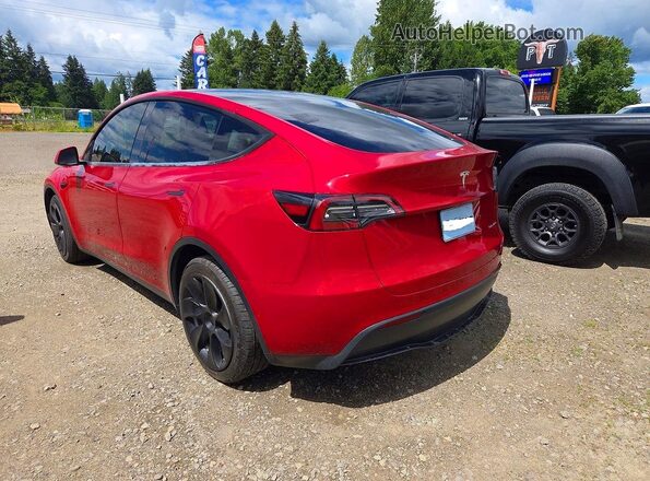 5YJYGDEE4MF233509 2021 TESLA MODEL Красный Передняя правая четверть