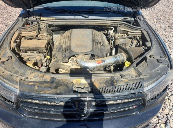 1C4SDJCT2HC775340 2017 DODGE DURANGO Black ძრავის განყოფილების ხედი