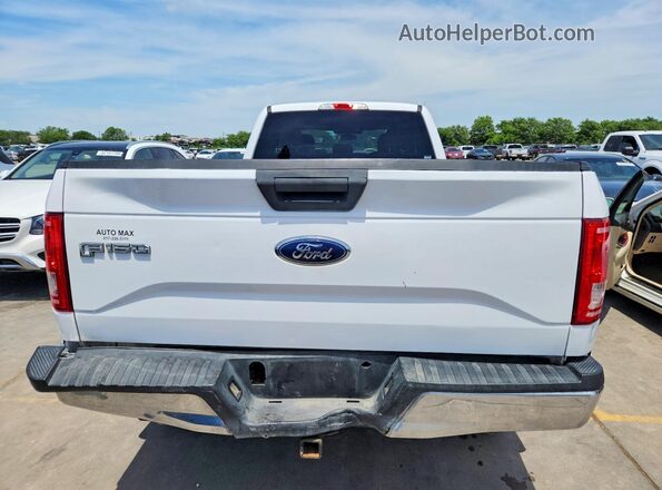 1FTEX1EF6GKE66812 2016 FORD F150 Белый Вид салона спереди