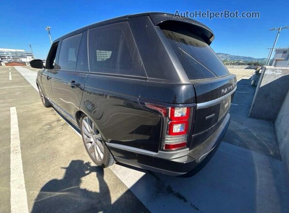 SALGS3EF2GA248576 2016 LAND ROVER RANGE Black Przód prawy