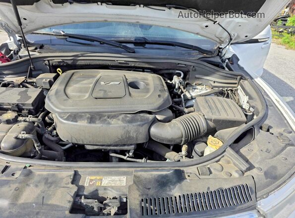 1C4RDHDG9GC361334 2016 DODGE DURANGO Белый Вид панели приборов