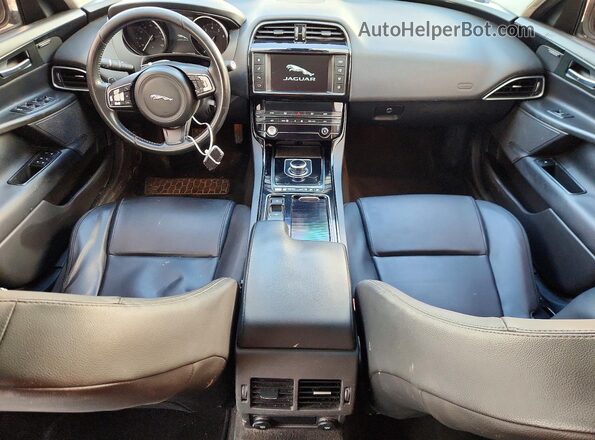 SAJAD4FX4JCP34355 2018 JAGUAR XF Blue Vista del cuadro de instrumentos