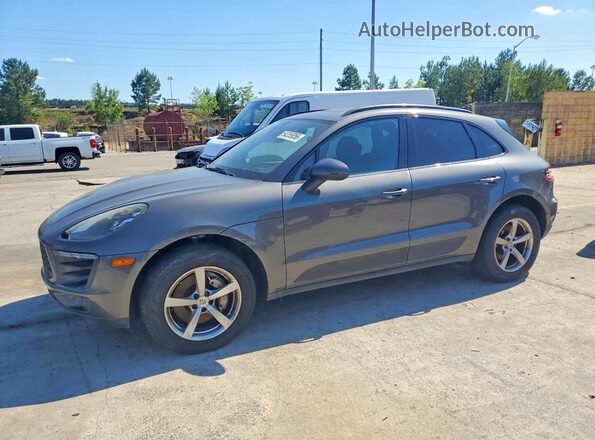 WP1AB2A56JLB34014 2018 PORSCHE MACAN Серый Задняя левая четверть