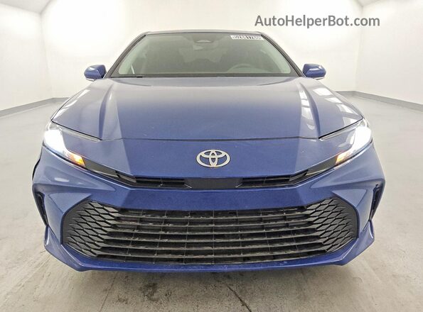 4T1DAACK5SU055794 2025 TOYOTA CAMRY Синий Вид спереди