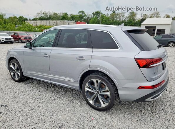 WA1LXAF73MD027785 2021 AUDI Q7 Серебряный Задняя правая четверть