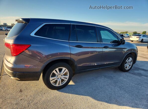 5FNYF5H18HB003821 2017 HONDA PILOT Серый Передняя правая четверть