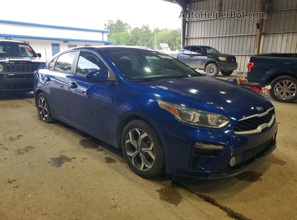 3KPF24AD1ME275533 2021 KIA FORTE Синий Вид спереди