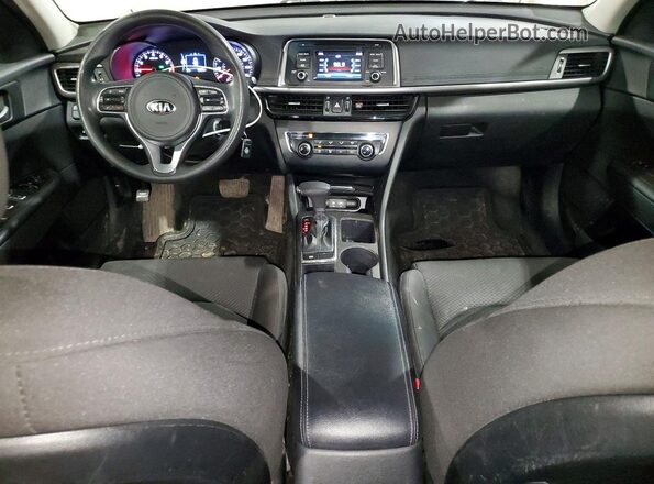 5XXGT4L39GG045112 2016 KIA OPTIMA Серебряный Вид щитка приборов