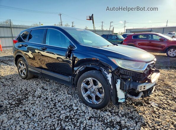 5J6RW2H5XHL044450 2017 HONDA CR-V Black Widok z przodu
