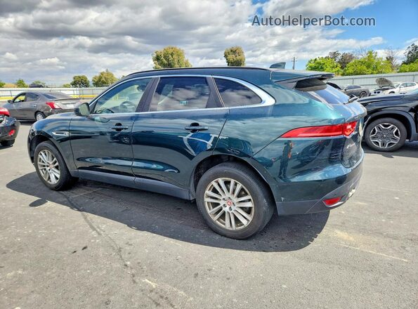 SADCK2BN5HA099727 2017 JAGUAR F-PACE Green Tył prawy