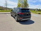 2019 Hyundai Santa Fe Se Черный vin: 5NMS2CAD1KH051421