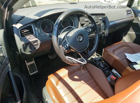 3VWH17AU7HM527534 2017 VOLKSWAGEN GOLF Серый Вид щитка приборов