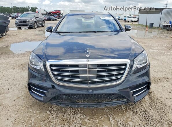 WDDUG8GB2JA396940 2018 MERCEDES-BENZ S Серый Вид сзади