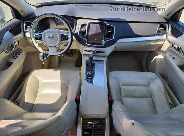 YV4A22PK5G1039783 2016 VOLVO XC90 Белый Вид щитка приборов