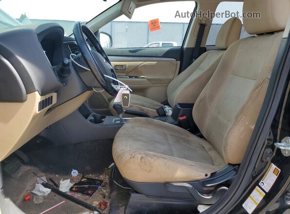 JA4AD3A35GZ004354 2016 MITSUBISHI OUTLANDER Черный Вид панели приборов