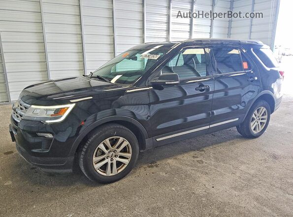1FM5K8D89KGA61822 2019 FORD FORD EXPLORER Black Przód lewy