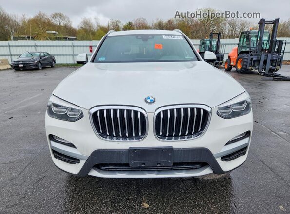 5UXTR9C55KLP77417 2019 BMW X3 Белый Вид спереди