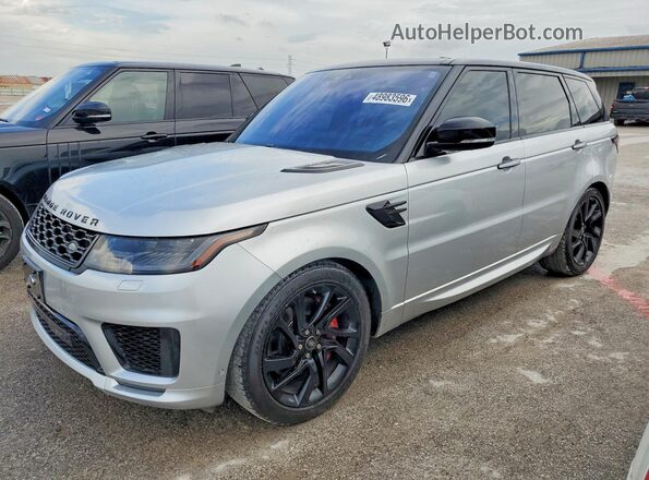 SALWV2SV1JA401609 2018 LAND ROVER RANGE Серебряный Передняя левая четверть