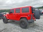 2016 Jeep Wrangler Unlimited Sahara Красный vin: 1C4BJWEGXGL115678