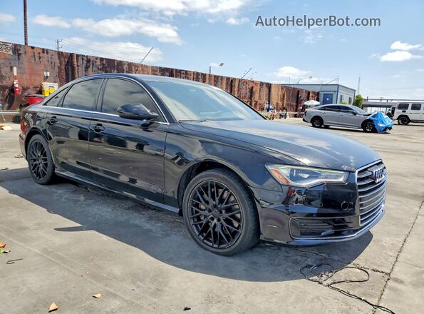 WAUCFAFC0GN134200 2016 AUDI A6 Черный Вид спереди