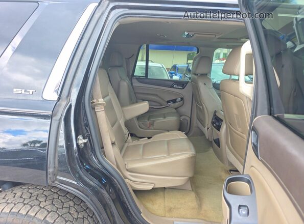 1GKS2BKC7GR481011 2016 GMC YUKON Черный Вид салона спереди
