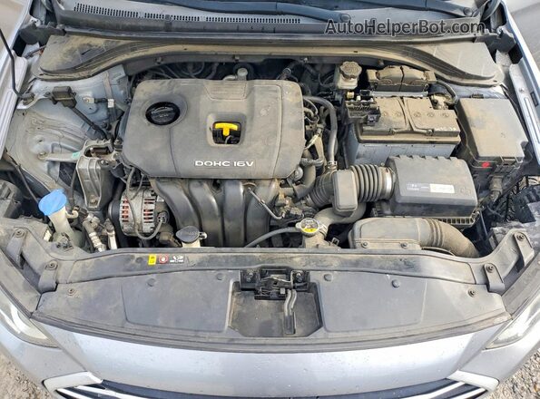 5NPD84LF7HH107269 2017 HYUNDAI ELANTRA Серый Вид подкапотного пространства