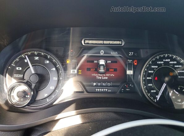 3C6TR5EJ6KG665279 2019 RAM 2500 Черный Вид задних сидений