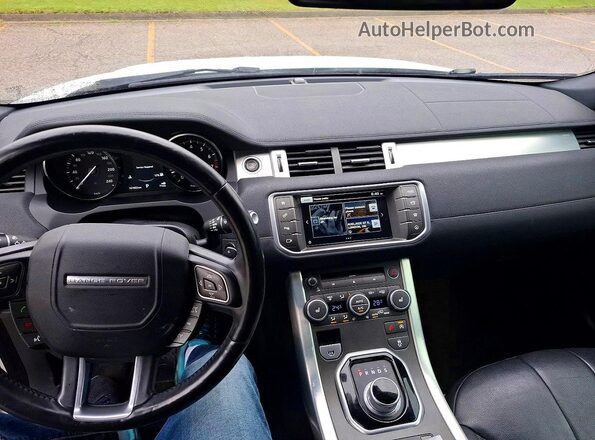 SALVP2BG8GH079056 2016 LAND ROVER RANGE ROVER White Vista de los asientos traseros