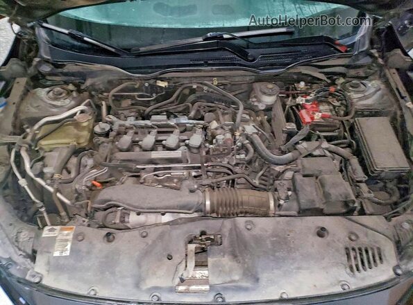 SHHFK7H57HU221653 2017 HONDA CIVIC Charcoal Widok komory silnika