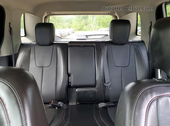 2GKFLUE34G6189205 2016 GMC TERRAIN Черный Вид задней части салона
