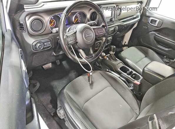 1C4HJXDG1LW238408 2020 JEEP WRANGLER White Widok deski rozdzielczej