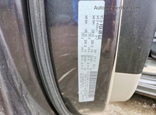 2C4RC1BG2JR123546 2018 CHRYSLER PACIFICA Gray Панорамний вид салону 360°