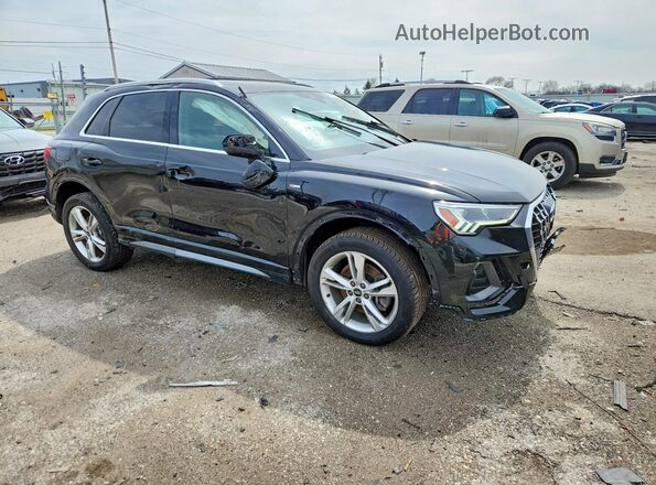 WA1EECF33M1059953 2021 AUDI Q3 Black Front view