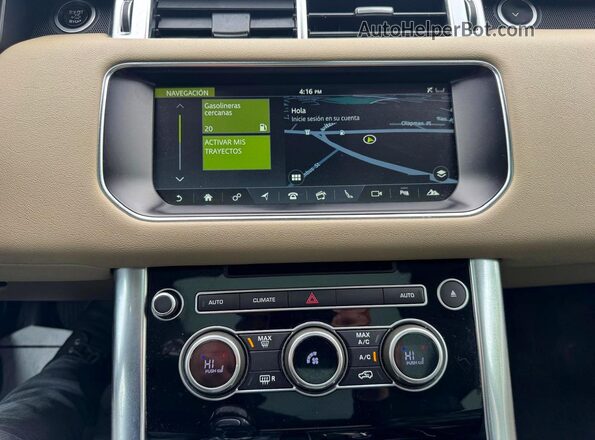 SALWR2FK1HA128878 2017 LAND ROVER RANGE ROVER Silver Vista de la etiqueta del VIN