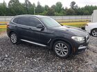 2019 Bmw X3 Sdrive30i Черный vin: 5UXTR7C50KLE94916