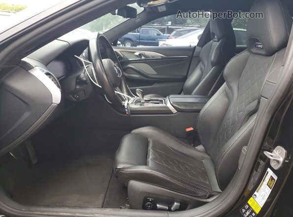 WBSGV0C02NCG90430 2022 BMW M8 Black Dashboard view