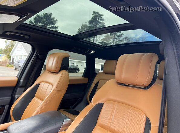 SALWR2RE3KA819794 2019 LAND ROVER RANGE Черный Вид задних сидений